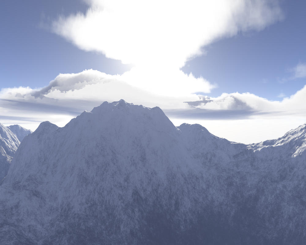 snow capped mountains clipart - photo #32