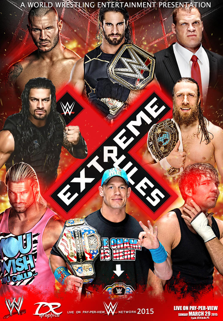 Image result for extreme rules 2015 dvd cover