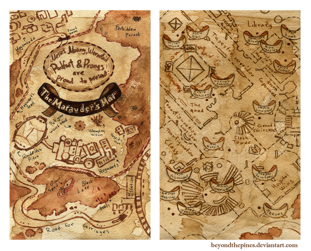 Marauder’s Map Wallpapers (87 Wallpapers) – HD Wallpapers