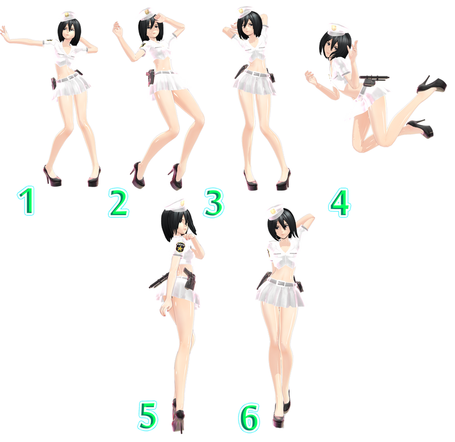[MMD Pose DL] Stretching Poses Download! by AimeeSa on 