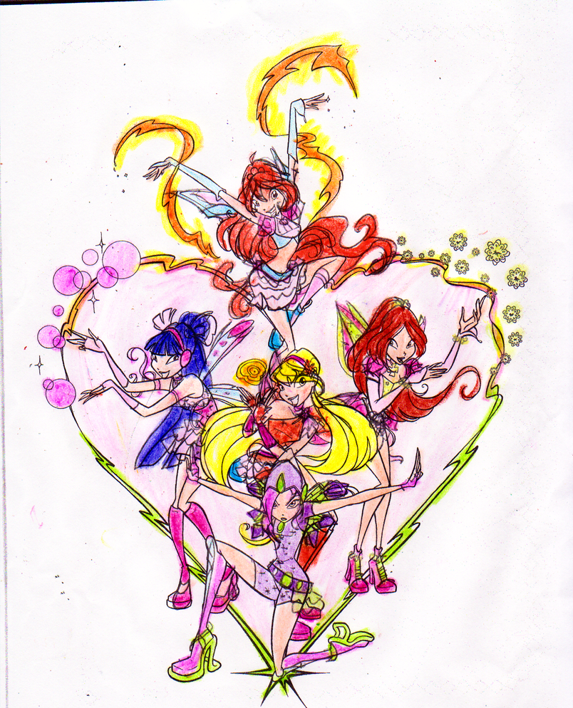 magic winx coloring pages - photo #37