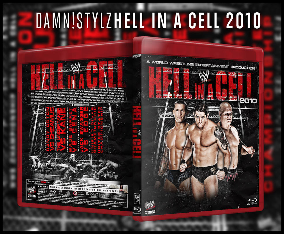 WWE Hell in a Cell BluRay 2010 by Mr-Damn