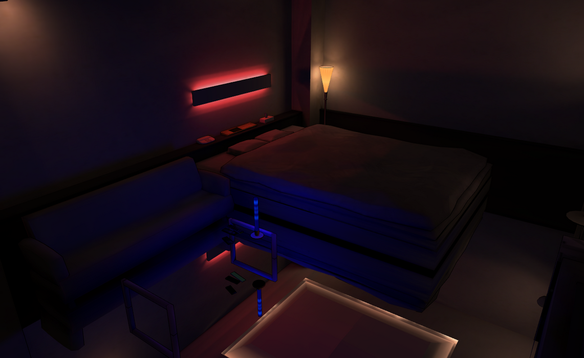 LIGHTS OFF! hotel MMD DL by amiamy111 on DeviantArt