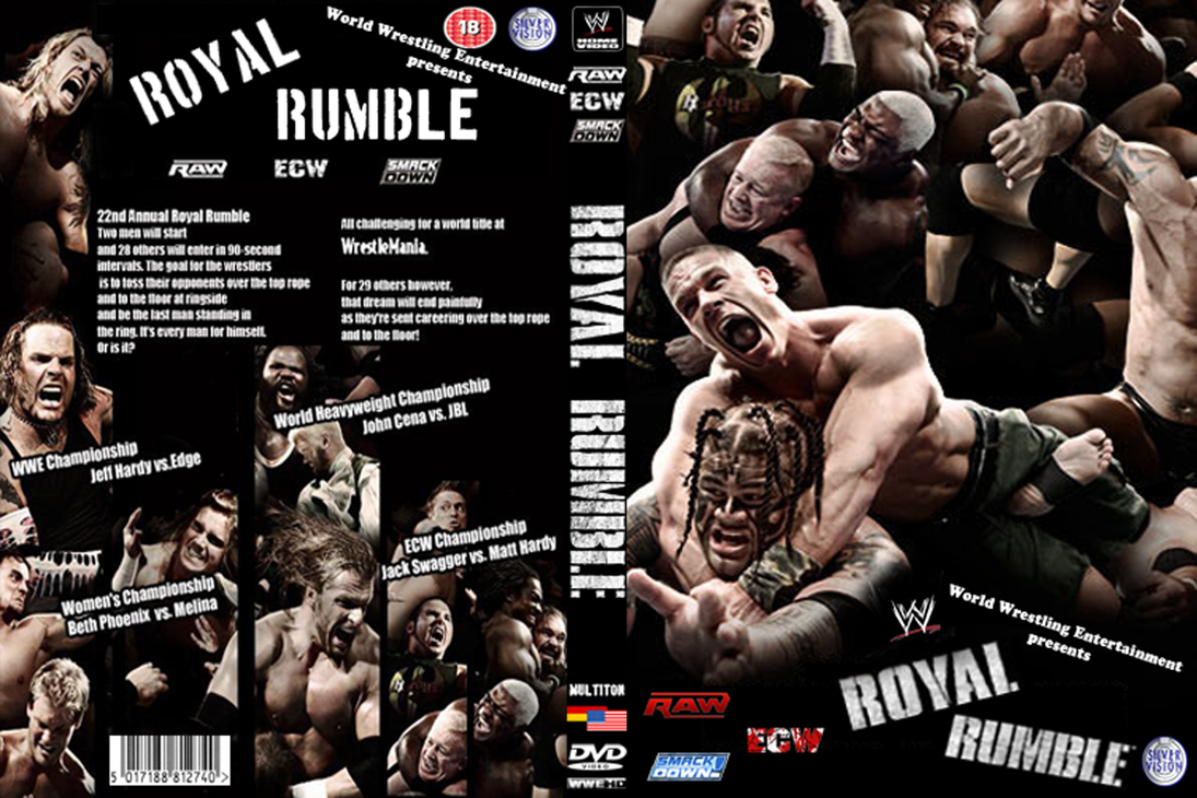 WWE Royal Rumble 2009 Cover by AladdinDesign