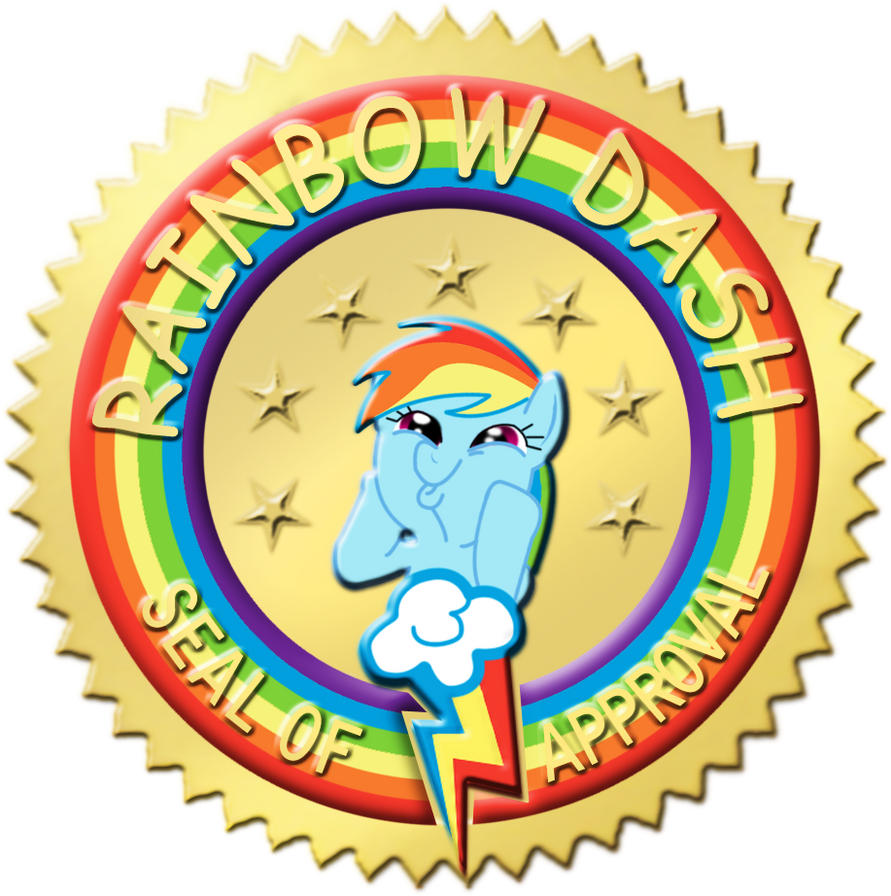 rainbow_dash_seal_of_approval_by_lemonyh