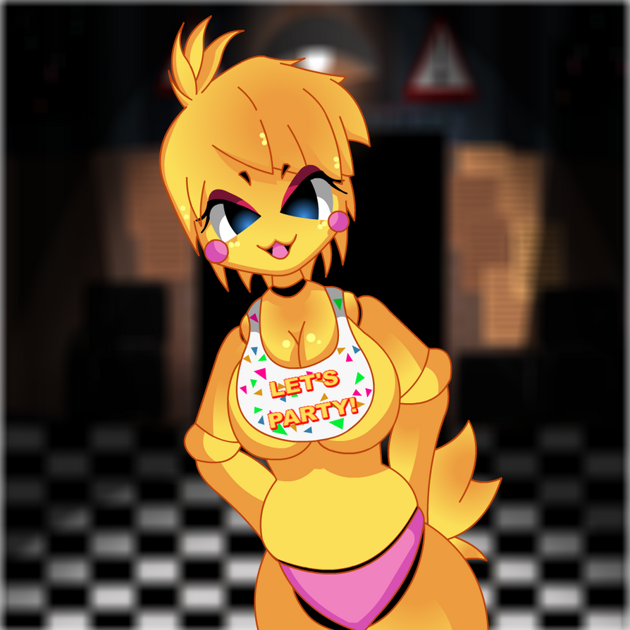 Toy Chica Five Nights At Freddys 2 Anime Style By Mairusu Paua On Deviantart