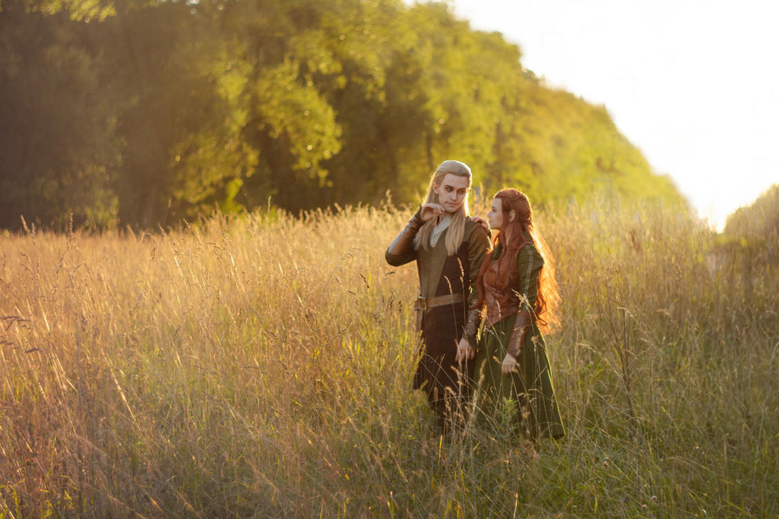 Legolas and Tauriel - The Hobbit cosplay by ...