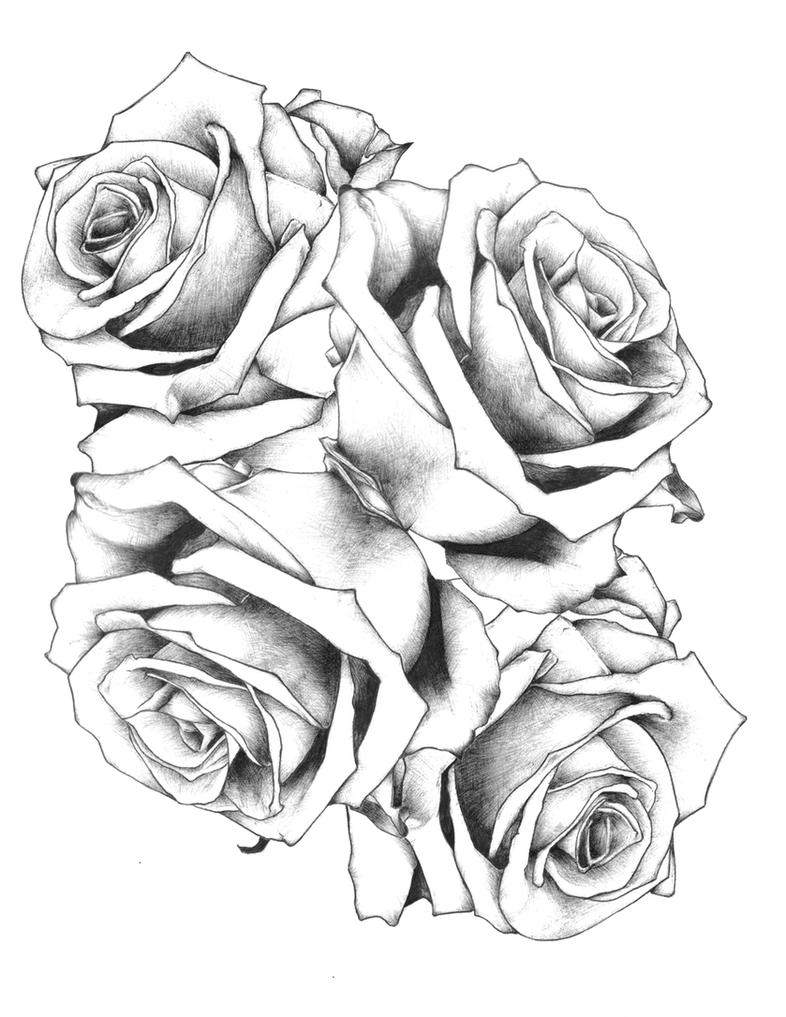Rose Artwork Tattoo
