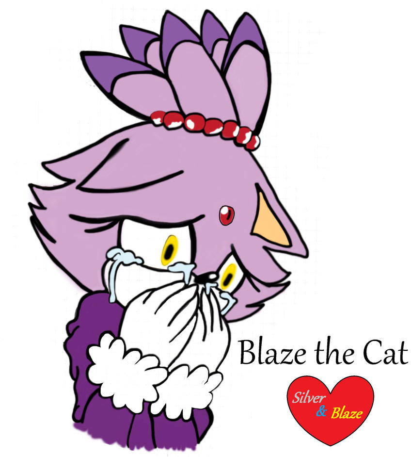 SILVAZE - Blaze the Cat - Blaze Crying by Fevergenetic09 on DeviantArt