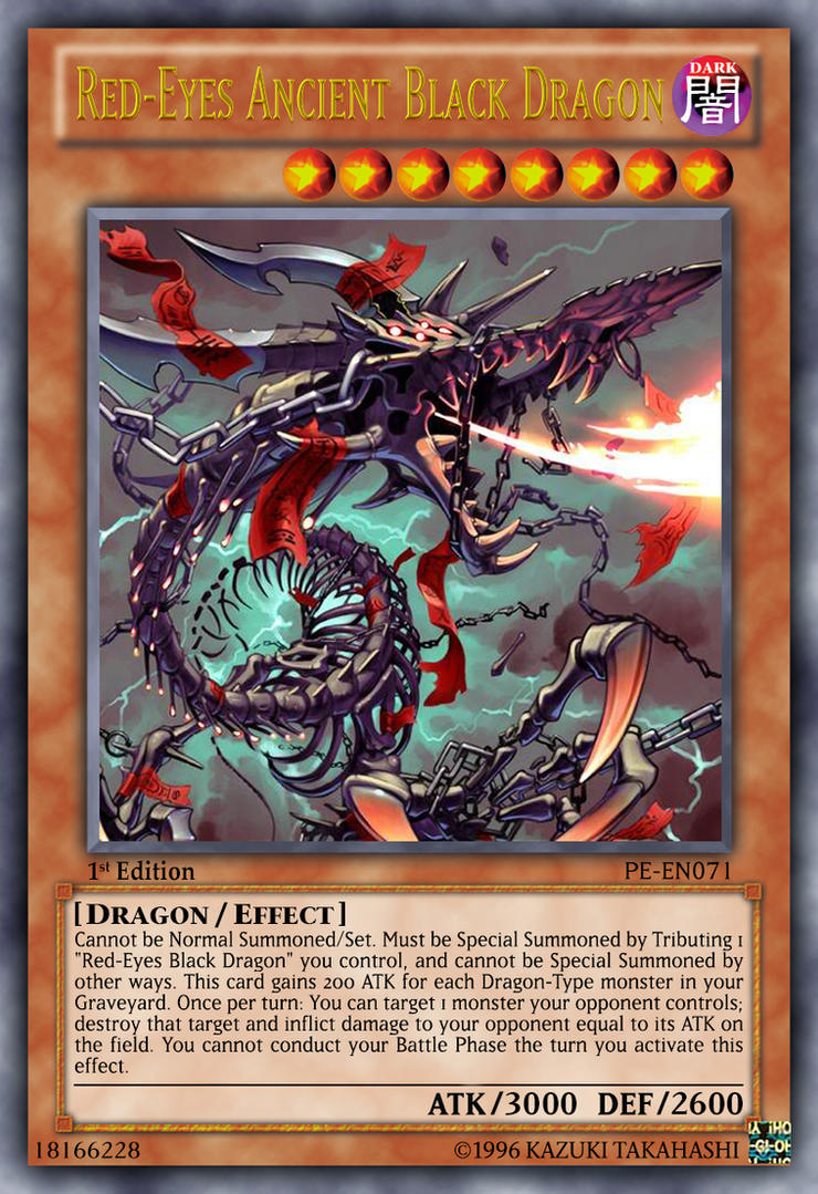 Red-Eyes Ancient Black Dragon by LightKeybladeMaster on ...