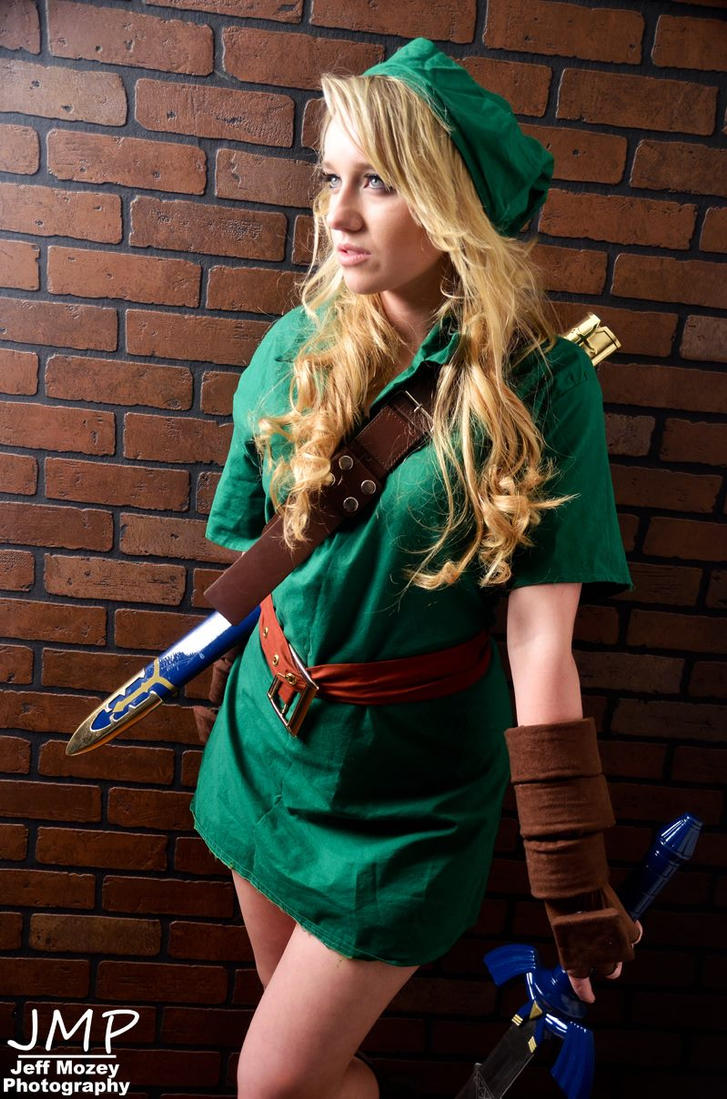 link cosplay costume Female