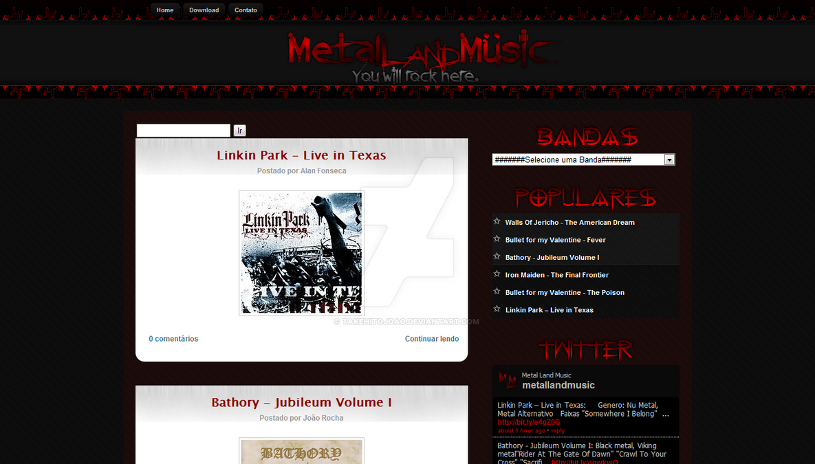 Metal Land Music  Layout v2
