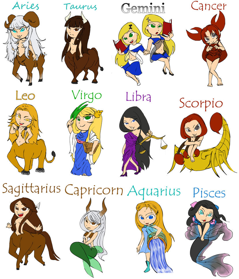 Female Zodiac by crystalblackrose on DeviantArt