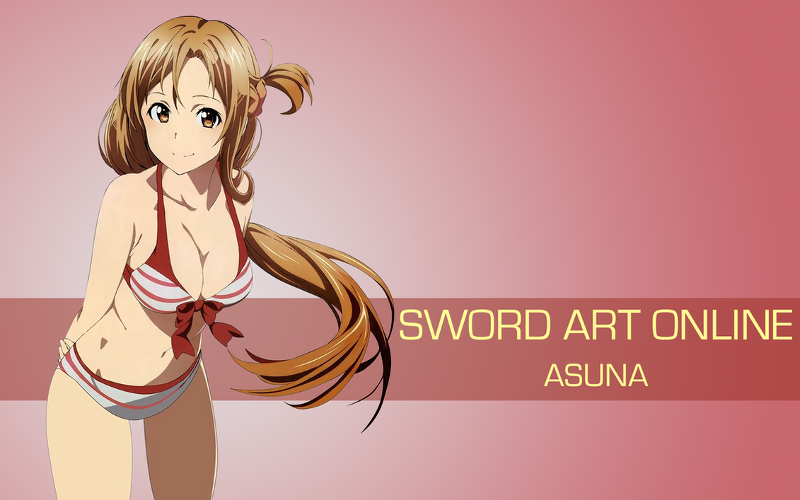 Sword Art Online-Asuna-Bikini 2 by spectralfire234 on DeviantArt