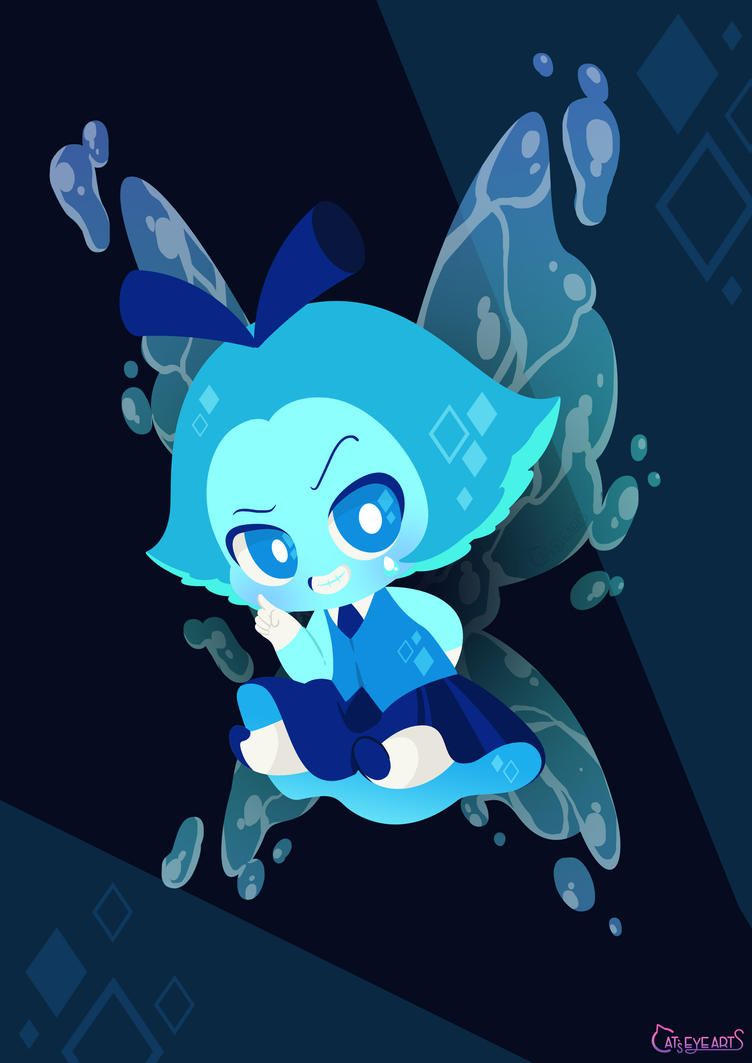 Aquamarine ★ steven universe A cute little bad little girl !! XD