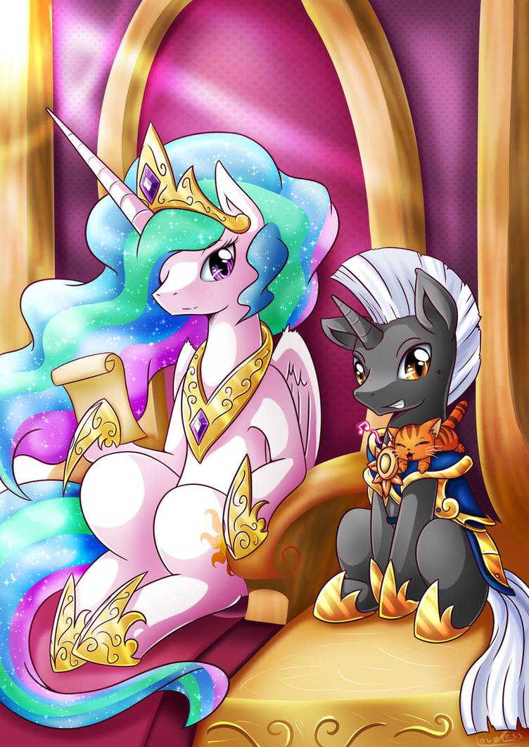 [Obrázek: _commission__royal__guard_and_kitty_by_v...8udt3n.png]
