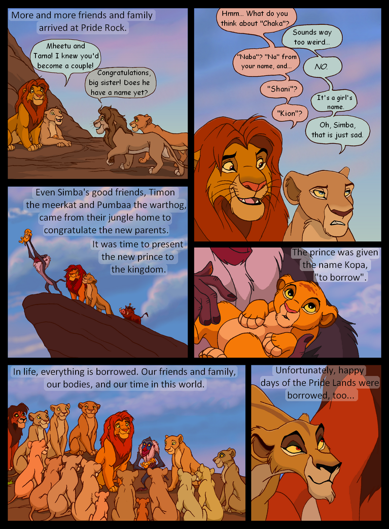 Heir To Pride Rock Page 15 By Hydracarina On Deviantart